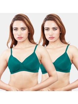 Sonari - Coco Womens Padded T-Shirt Bra - Green (Pack of 2)