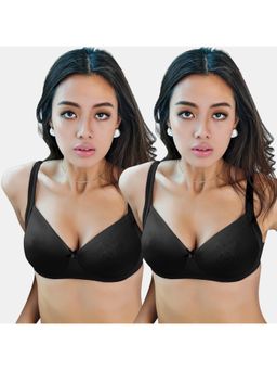 Sonari - Icon Womens Regular Bra - Black (Pack of 2)