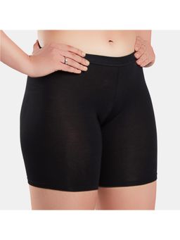 Sonari - Stretchable Cycling Shorts For Women Shorties And Underskirt Shorts - Black