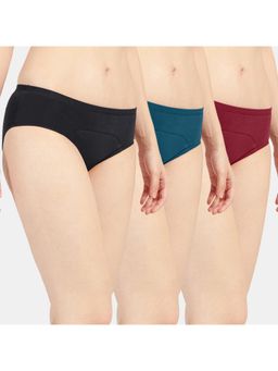 Sonari - Sara Period Panties Menstrual Heavy Flow Underwear Leakproof Hipster (Pack of 3)
