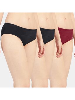Sonari - Sara Period Panties Menstrual Heavy Flow Underwear Leakproof Hipster (Pack of 3)