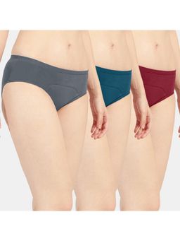 Sonari - Sara Period Panties Menstrual Heavy Flow Underwear Leakproof Hipster (Pack of 3)