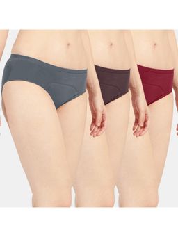 Sonari - Sara Period Panties Menstrual Heavy Flow Underwear Leakproof Hipster (Pack of 3)
