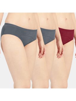 Sonari - Sara Period Panties Menstrual Heavy Flow Underwear Leakproof Hipster (Pack of 3)
