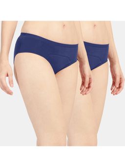 Sonari - Sara Period Panties Menstrual Heavy Flow Underwear Leakproof Hipster - Blue (Pack of 2)