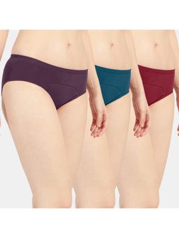Sonari - Sara Period Panties Menstrual Heavy Flow Underwear Leakproof Hipster (Pack of 3)