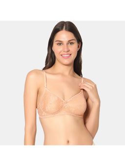 Sonari - Scotch Womens Padded Net Bra - Beige