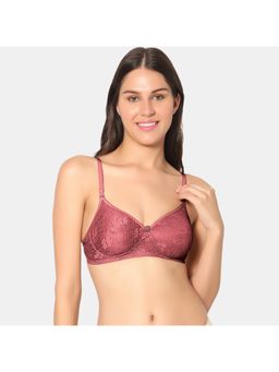 Sonari - Scotch Womens Padded Net Bra - Mauve
