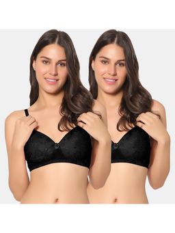 Sonari - Soda Womens Padded T-Shirt Bra - Black (Pack of 2)