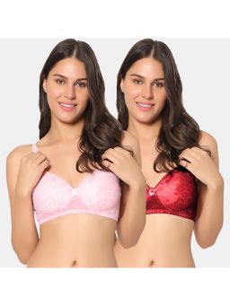 Sonari - Soda Womens Padded T-Shirt Bra - Multi-Color (Pack of 2)