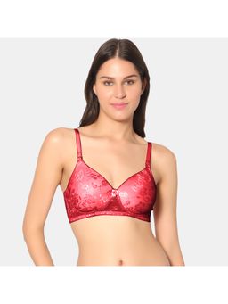 Sonari - Soda Womens Padded T-Shirt Bra - Red