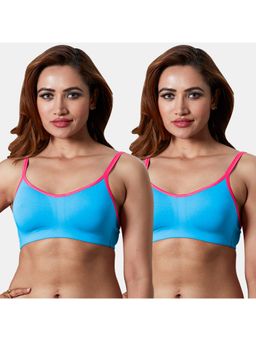 Sonari - Star Womens Cami Bra - Blue (Pack of 2)