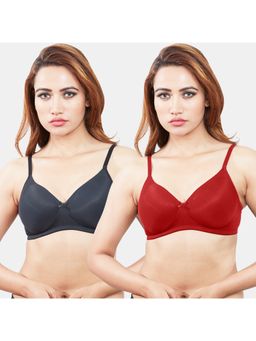 Sonari - Yana Womens Padded T-Shirt Bra - Multi-Color (Pack of 2)
