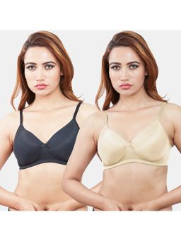 Sonari - Yana Womens Padded T-Shirt Bra - Multi-Color (Pack of 2)