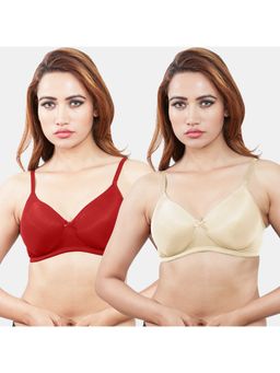 Sonari - Yana Womens Padded T-Shirt Bra - Multi-Color (Pack of 2)
