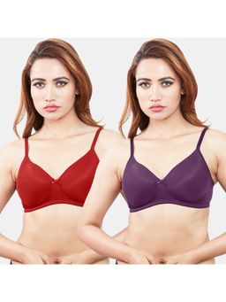 Sonari - Yana Womens Padded T-Shirt Bra - Multi-Color (Pack of 2)