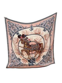 CrossKulture - Women Multi-Color Printed Satin Scarf