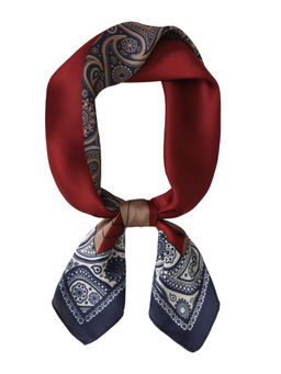 CrossKulture - Women Multi-Color Printed Satin Scarf