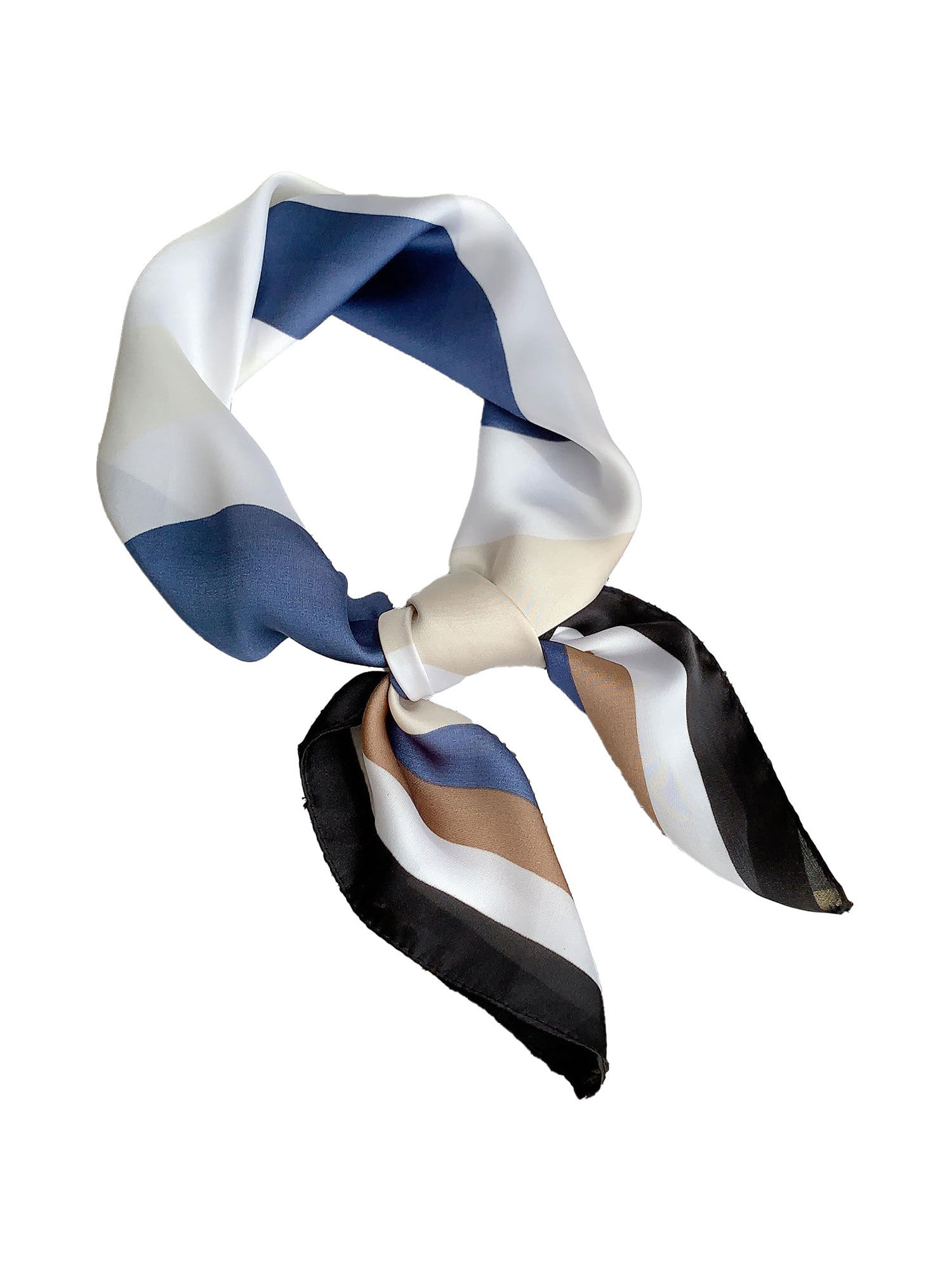 crosskulture Women Multi-Color Printed Satin Scarf-picture-44