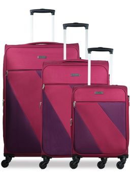CARRIALL - Ace Red Large, Medium and Small Luggage Bag (Set of 3)