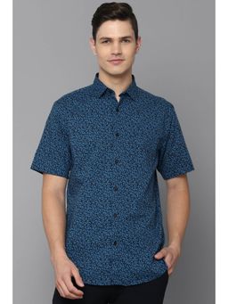 Allen Solly - Men Printed Blue Shirt