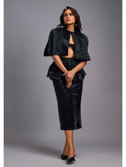 Deepika Arora - Women Black Co-Ord Set