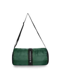 Giordano - Green Colorblock Polyester Duffle Bag