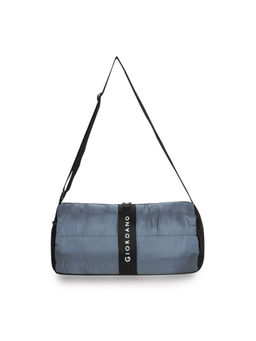 Giordano - Grey Colorblock Polyester Duffle Bag