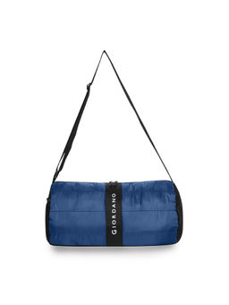Giordano - Navy Blue Colorblock Polyester Duffle Bag
