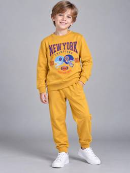 PLUM TREE - Boys Premium Soft Cotton full sleeve T-shirt and jogger pant Clothing Set