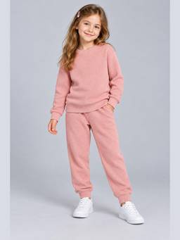 PLUM TREE - Girls Premium Soft Cotton Full sleeve T-shirt and jogger pant clothing set