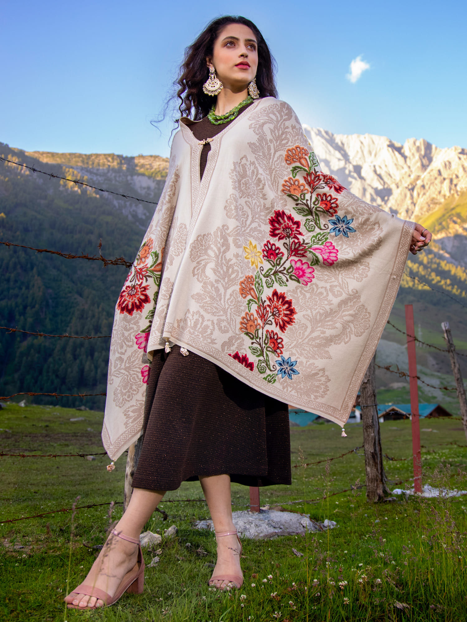 mens navy knitted tie