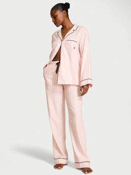 Victoria's Secret - Pink Stripes Shirt & Pyjama