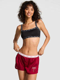 Victoria's Secret - Red Silky Sleep Boxy Shorts