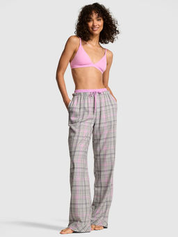 Victoria's Secret - Grey Boyfriend Flannel Sleep Pyjama