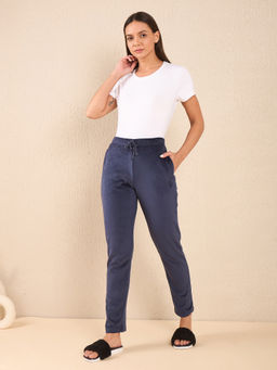 Sweet Dreams - Navy Blue Solid Pyjama