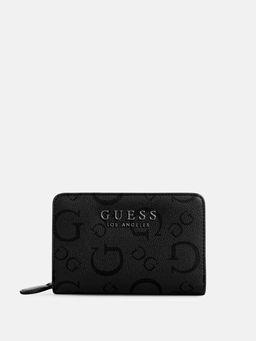 Guess - Coal Monogram Saffron French Wallet