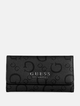 Guess - Coal Monogram Saffron Slim Wallet