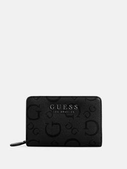 Guess - Coal Monogram Saffron French Wallet