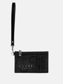 Guess - Coal Monogram Saffron Wristlet