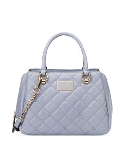 Guess - Wisteria Quilted Gwyn Satchel Bag with Detachable Strap