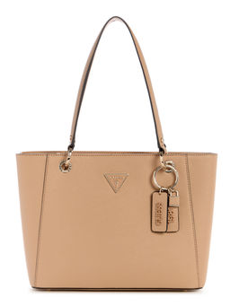 Guess - Beige Solid Noelle Tote Bag (S)
