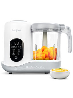 BAYBEE - White Blendy 5-In-1 Electric Baby Food Processor (6-12 Months)