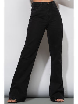 FREAKINS - Classic Black Bootcut Jeans