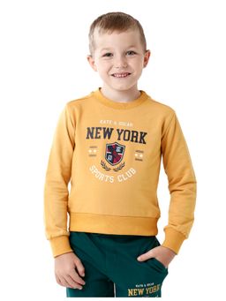 Kate & Oscar - Boys Sweatshirts - Mustard