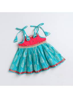 Many Frocks - Knee Length Baby Ethnic Dress