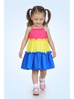 TINY GIRL - Tressel Sleeveless Colourblock Dress