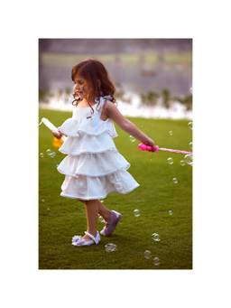 TINY GIRL - Tressel Sleeveless Solid Dress