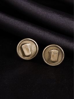 Cosa Nostraa - Gold Biscuit Cufflinks