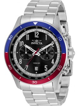 Invicta - Speedway Quartz Black Dial Analog Watch For Men - 33964 (M)